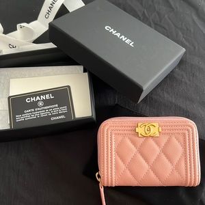 Chanel Boy Coin Purse